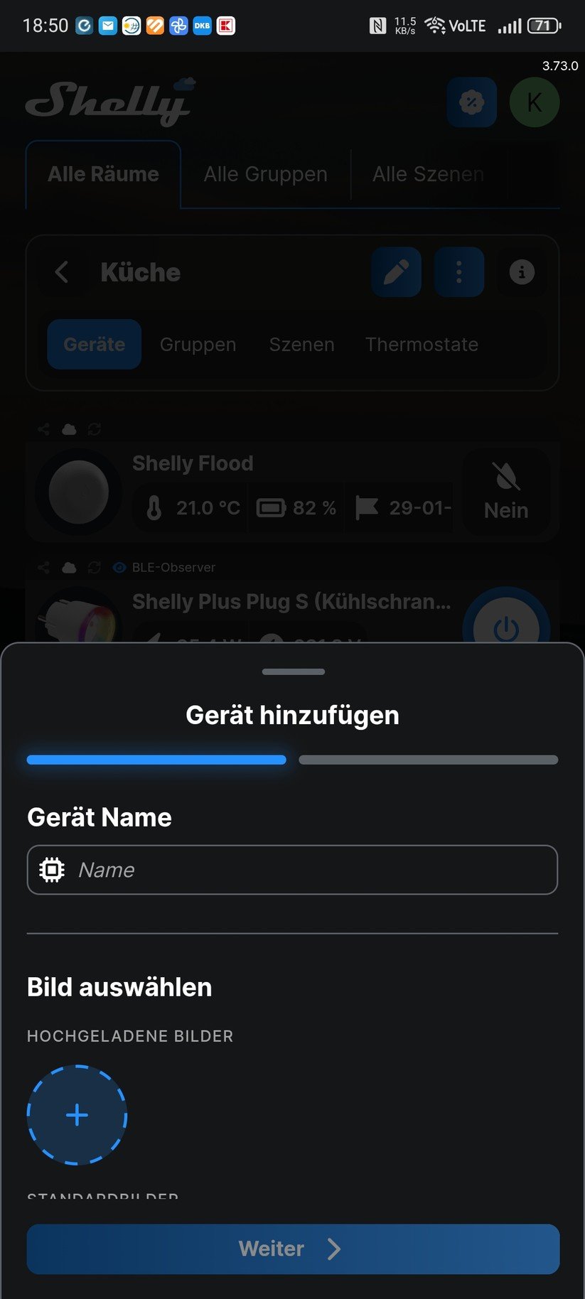 Shelly Linkedgo ST1820: Inbetriebnahme mit Shelly-App
