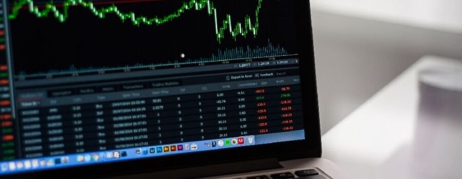 Die Performanceübersicht einer Aktie (Symbolbild).