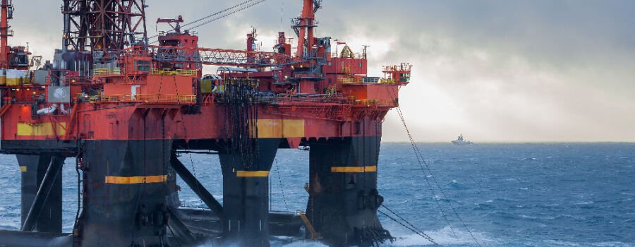 Offshore-Plattform in der Nordsee (Symbolbild).