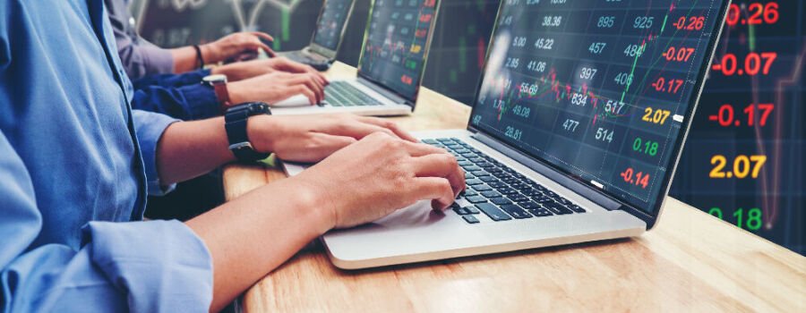 Trader bei der Arbeit (Symbolbild).