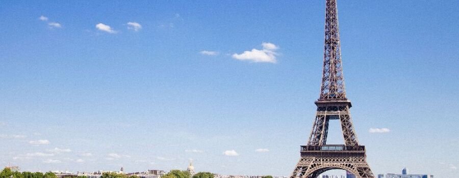 Der Eiffelturm in Paris.