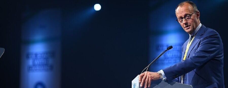 Friedrich Merz beim EPP Congress in Rotterdam