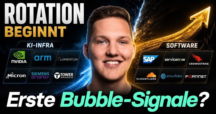 Beginnt die große Rotation? KI-Infra unter Druck, Software zurück & IPO-Hype voraus | AktienPuls360 ReelTalk Beginnt die große Rotation? KI-Infra unter Druck, Software zurück & IPO-Hype voraus | AktienPuls360 ReelTalk