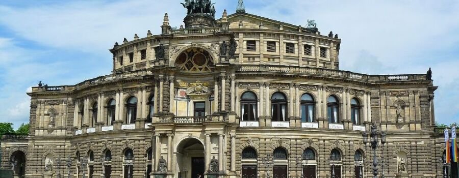 Die Dresdner Semperoper.