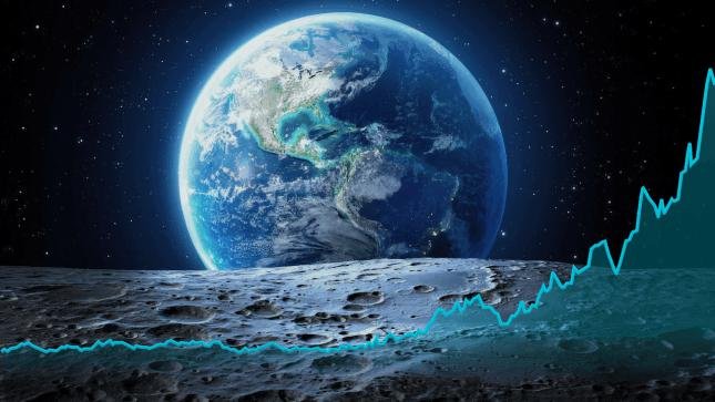 Überirdische Rendite? Mit diesem ETF geht’s zum Mond! Überirdische Rendite? Mit diesem ETF geht’s zum Mond!