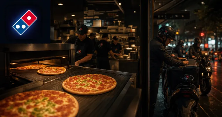 DOMINO’S PIZZA: Mehr Kunden, doch die Fläche bringt kaum mehr Umsatz DOMINO’S PIZZA: Mehr Kunden, doch die Fläche bringt kaum mehr Umsatz