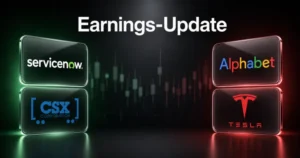 Earnings-Update: Alphabet und Tesla übertreffen Erwartungen – Breite Beat-Serie hält an