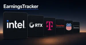 EarningsTracker: Blackstone, Intel und RTX unter Lupe