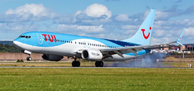 Flugzeug von TUI