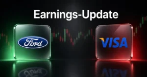 Earnings-Update: Ford und Visa übertreffen Erwartungen – Ausblicke mit Vorbehalten