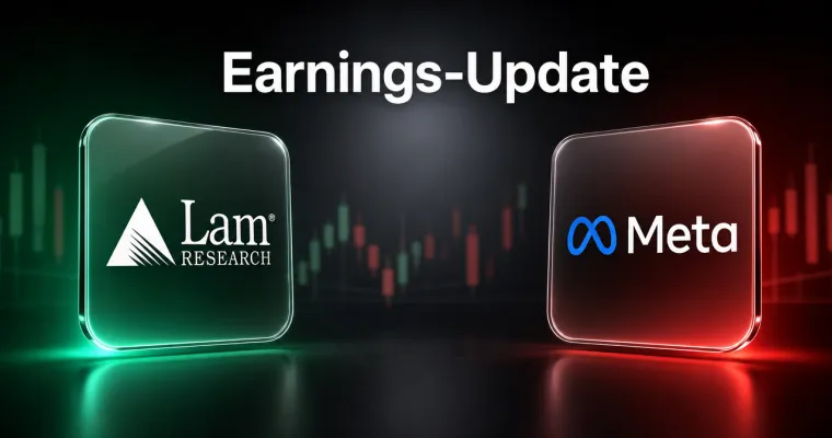 Earnings-Update: Lam Research springt – Meta verfehlt Umsatzerwartungen deutlich Earnings-Update: Lam Research springt – Meta verfehlt Umsatzerwartungen deutlich