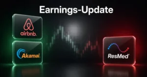 Earnings-Update: Airbnb und Akamai übertreffen Erwartungen – doch Margen geraten unter Druck